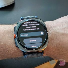 Galaxy Watch Ultra - Double Pinch