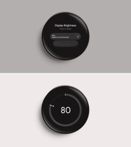 Nest Thermostat 4th Gen - Brightness Setting