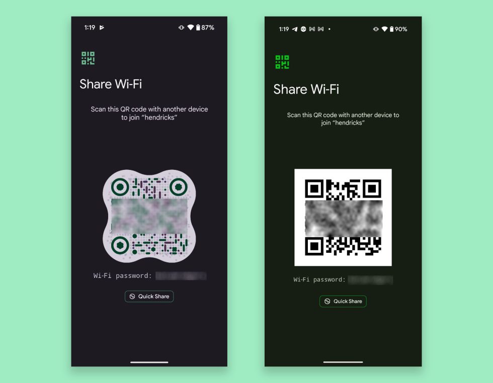 Android 16 - WiFi Sharing