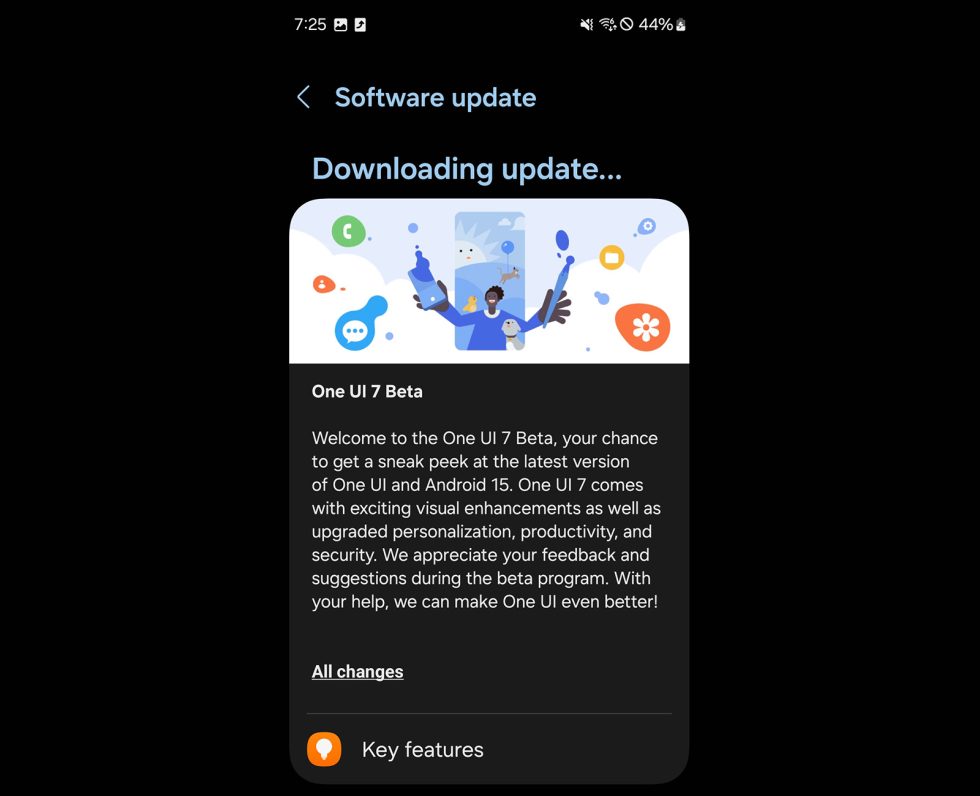 One UI 7 beta download